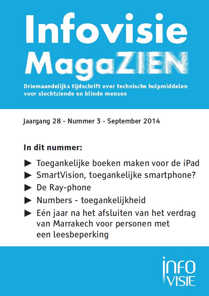 voorpagina Infovisie MagaZIEN