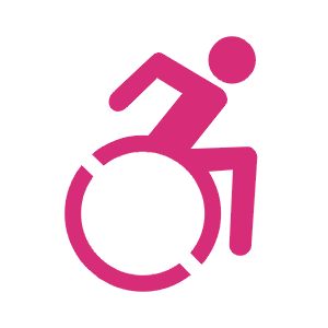 icoon rolstoelgebruiker
